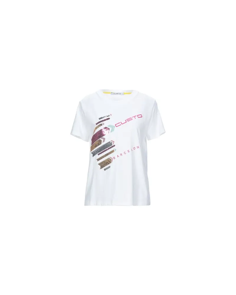 Custo Barcelona TOPS - T-shirtsauf YOOX.COM Weiß