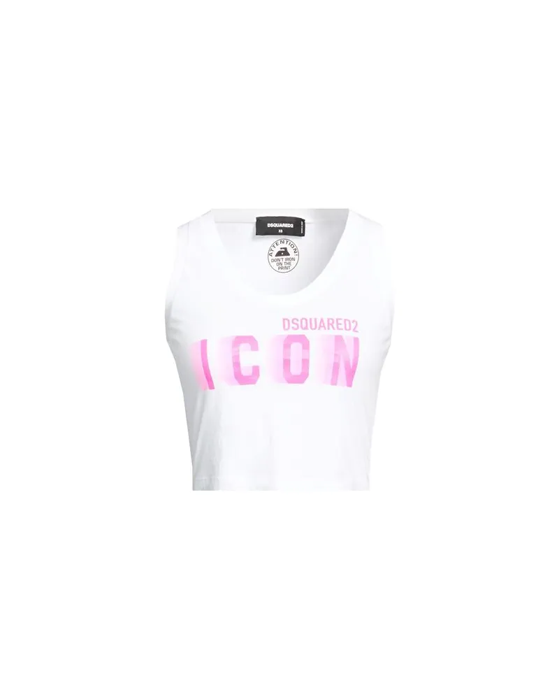 Dsquared2 TOPS - Topsauf YOOX.COM Weiß