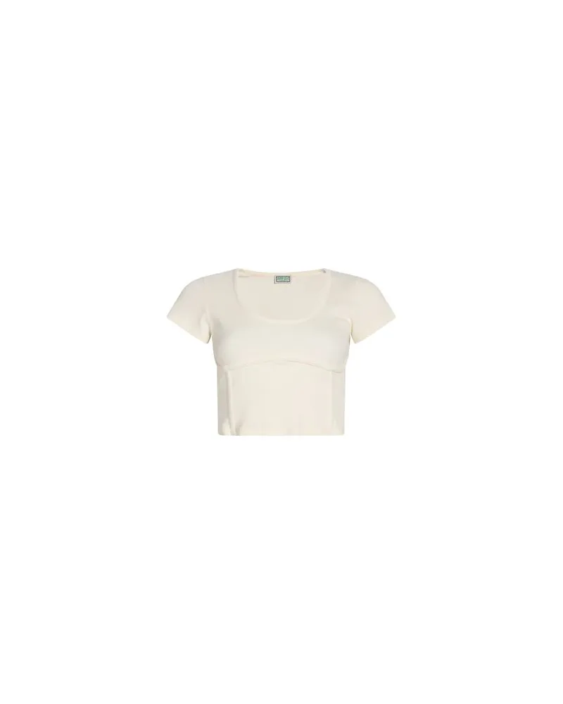 Guess TOPS - Topsauf YOOX.COM Cremeweiß