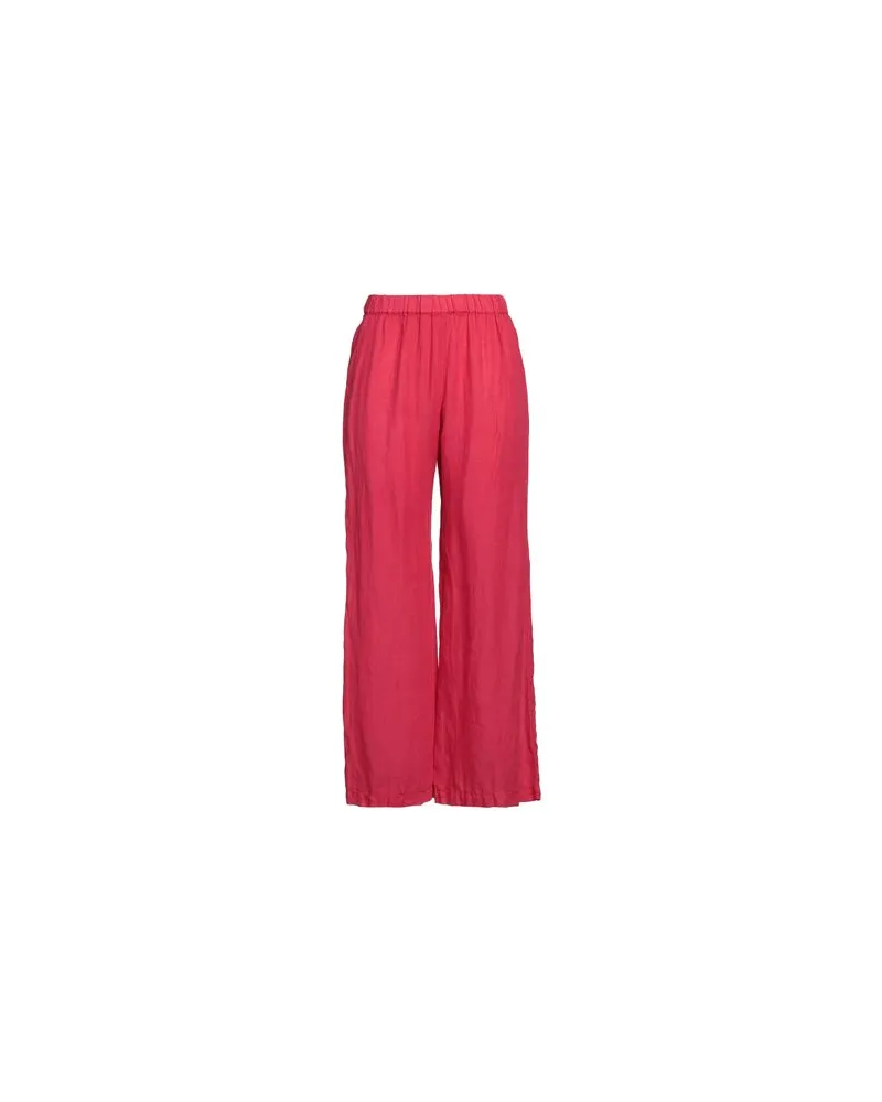 120% Lino HOSEN & RÖCKE - Hosenauf YOOX.COM Magenta