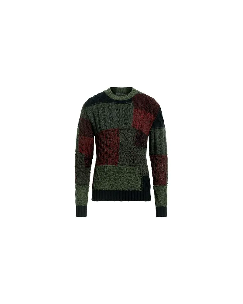 Dolce & Gabbana STRICKWAREN - Pulloverauf YOOX.COM Militärgrün