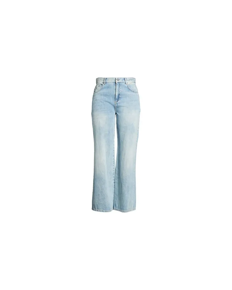 MARELLA HOSEN & RÖCKE - Jeanshosenauf YOOX.COM Blau