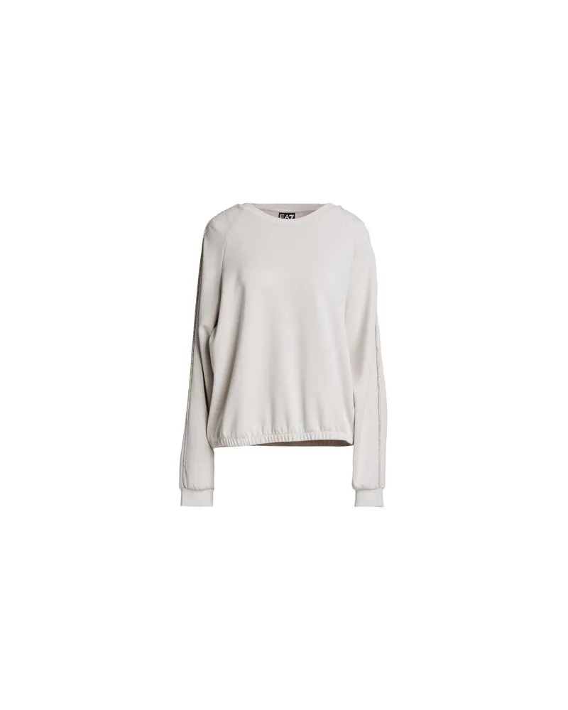 EA7 TOPS - Sweatshirtsauf YOOX.COM Hellgrau