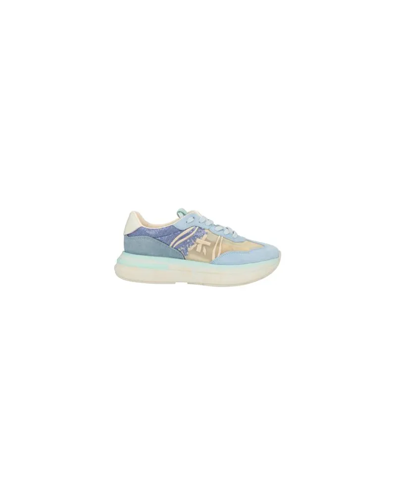 Premiata SCHUHE - Sneakersauf YOOX.COM Himmelblau