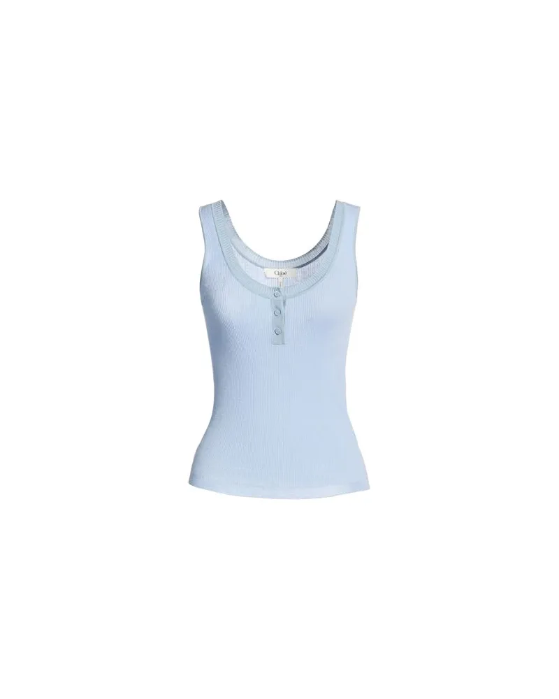 Chloé TOPS - Topsauf YOOX.COM Hellblau
