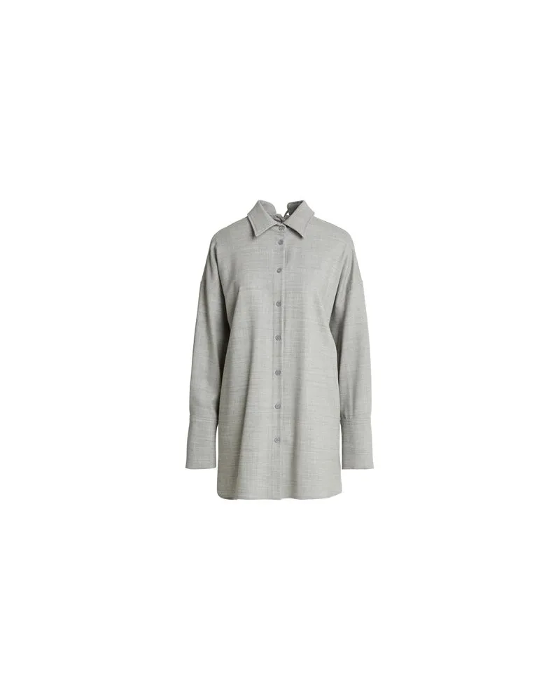 Semicouture TOPS - Hemdenauf YOOX.COM Grau