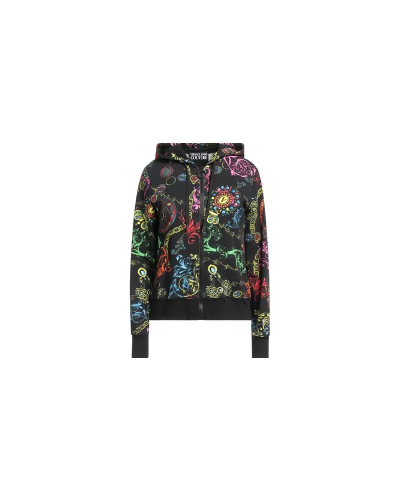 Versace Jeans TOPS - Sweatshirtsauf YOOX.COM Schwarz