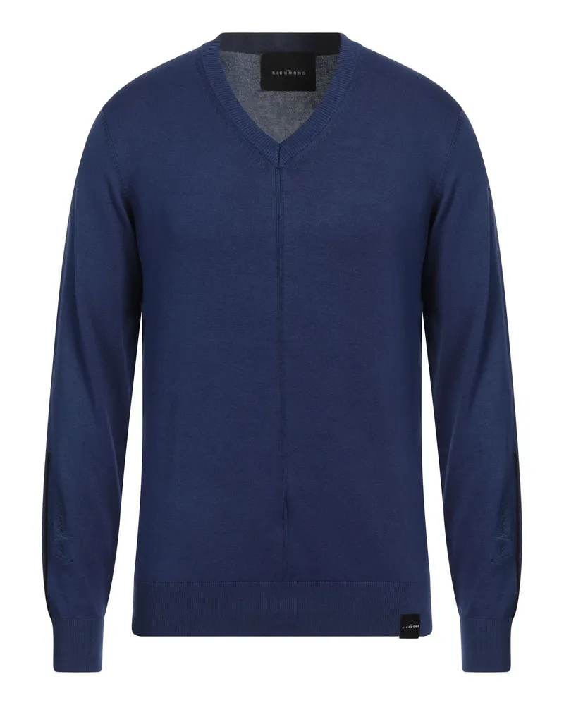 John Richmond Pullover Blau