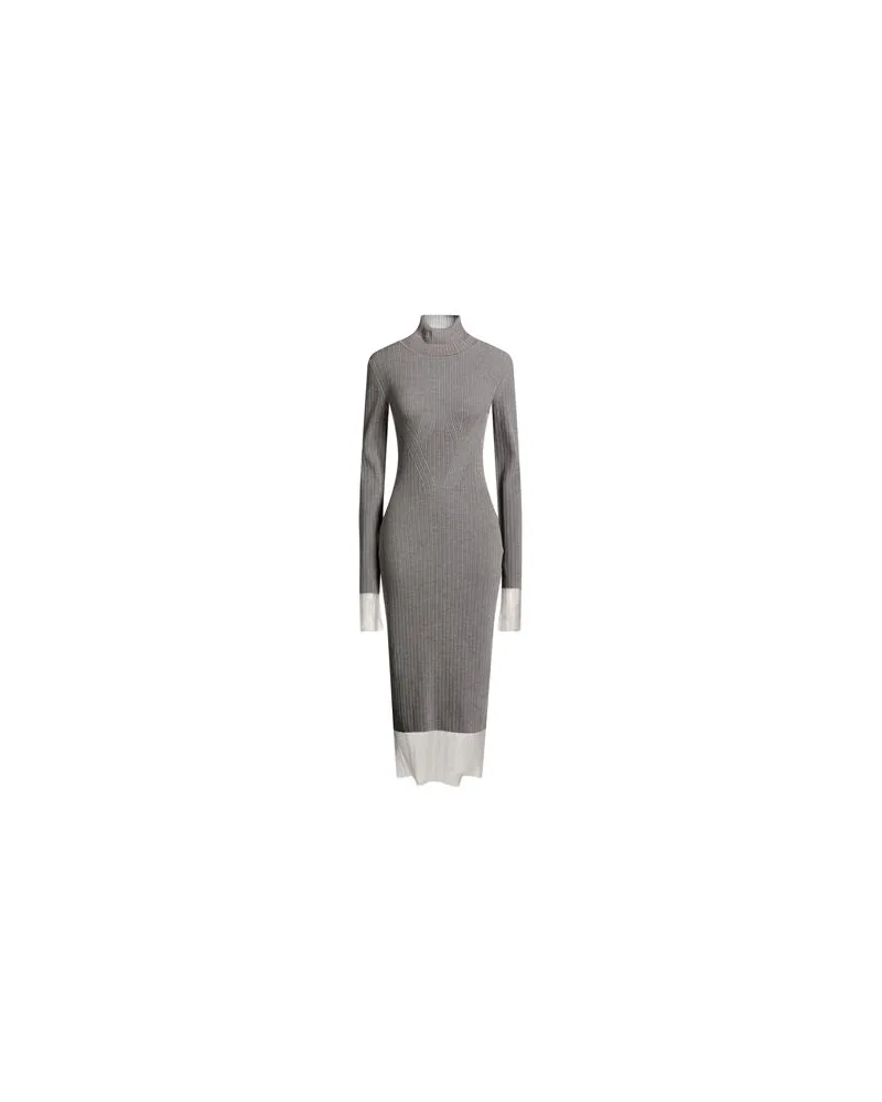SPORTMAX KLEIDER - Midi-Kleiderauf YOOX.COM Grau