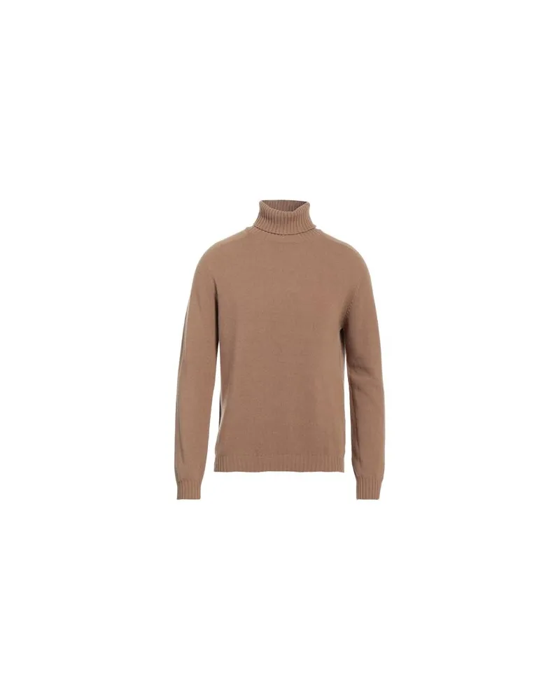 Malo STRICKWAREN - Rollkragenpulloverauf YOOX.COM Kamel