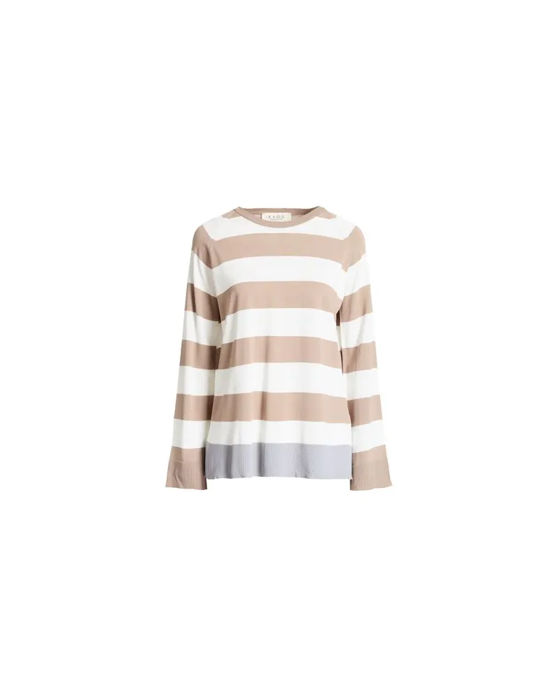 Kaos STRICKWAREN - Pulloverauf YOOX.COM Hellbraun