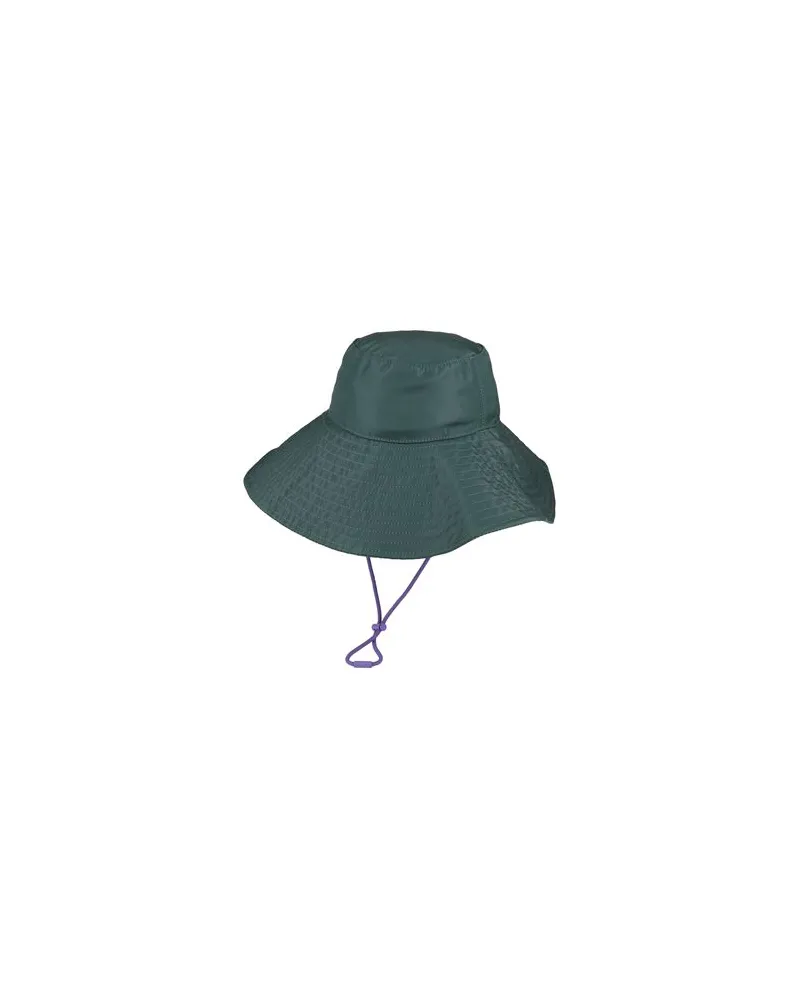 Ganni ACCESSOIRES - Mützen & Hüteauf YOOX.COM Dunkelgrün