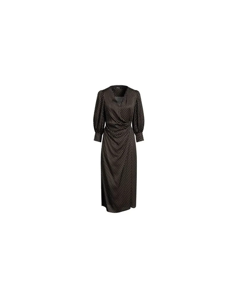Department 5 KLEIDER - Midi-Kleiderauf YOOX.COM Schwarz