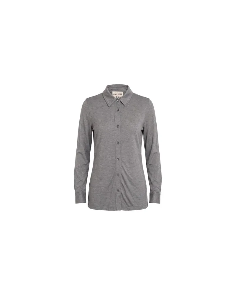 Semicouture TOPS - Hemdenauf YOOX.COM Grau