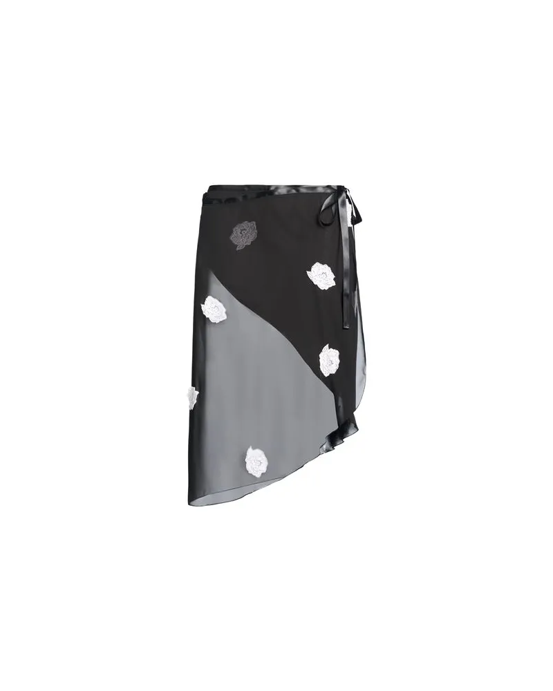VAILLANT HOSEN & RÖCKE - Midi-Röckeauf YOOX.COM Schwarz