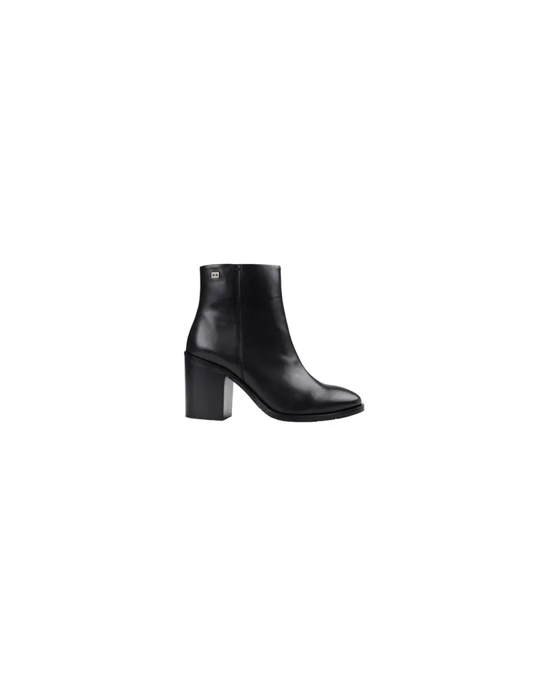 Tommy Hilfiger TH FLAG STUD HIGH HEEL BOOTS  - SCHUHE - Stiefelettenauf YOOX.COM Schwarz