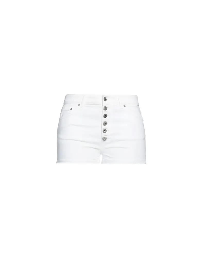 Dondup HOSEN & RÖCKE - Jeansshortsauf YOOX.COM Weiß