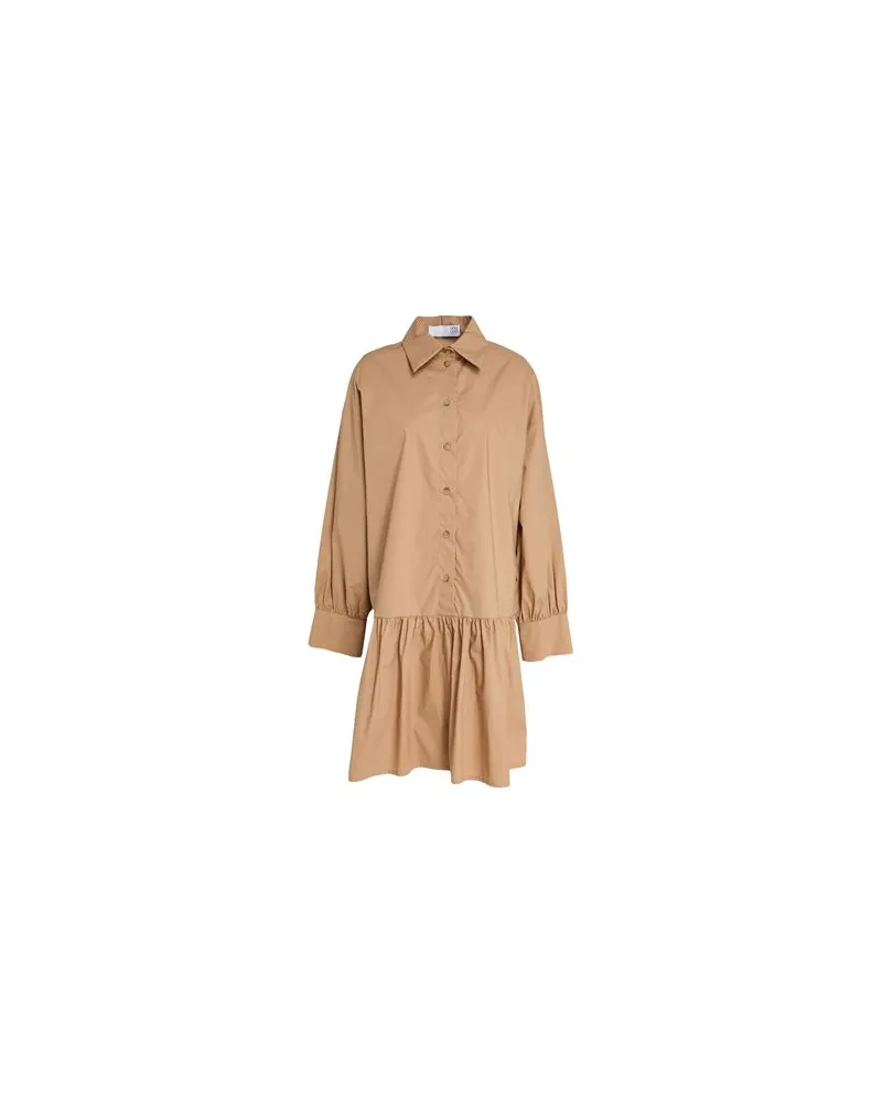 DOUUOD KLEIDER - Mini-Kleiderauf YOOX.COM Kamel