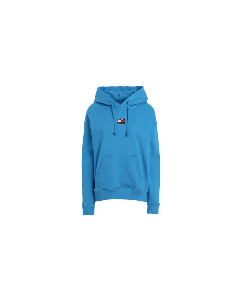 Tommy Hilfiger TJW TOMMY CENTER BADGE HOODIE  - TOPS - Sweatshirtsauf YOOX.COM Azurblau