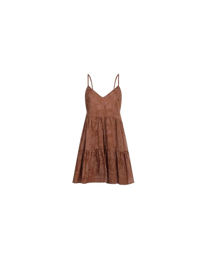 Gaëlle Bonheur KLEIDER - Mini-Kleiderauf YOOX.COM Braun