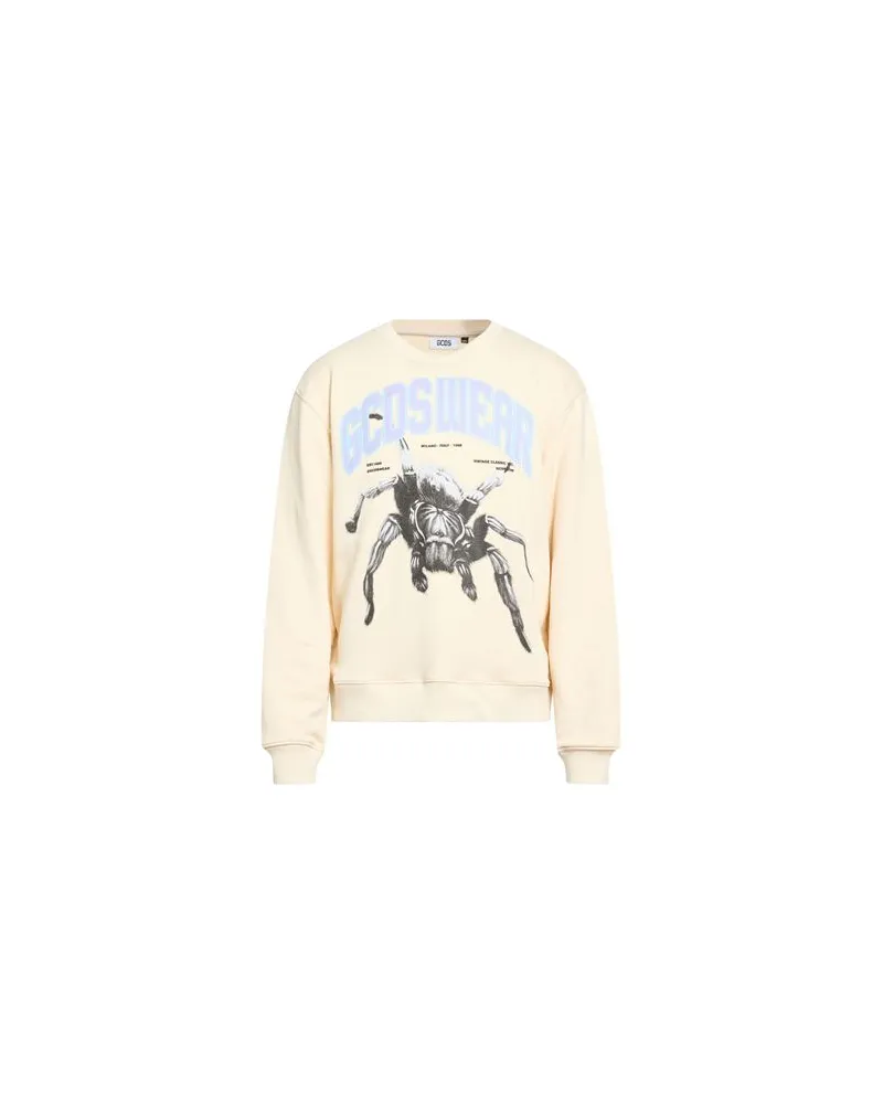 GCDS TOPS - Sweatshirtsauf YOOX.COM Beige