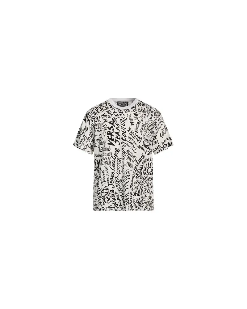 Versace Jeans TOPS - T-shirtsauf YOOX.COM Weiß
