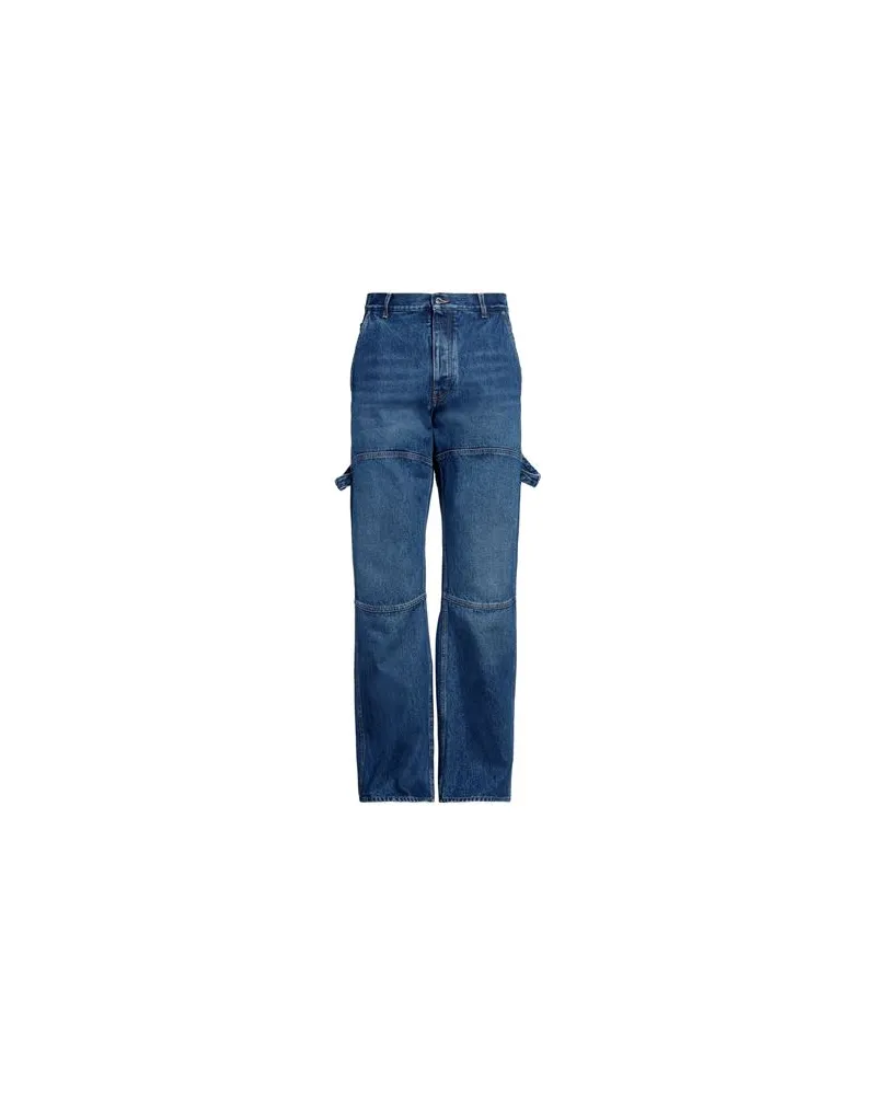 OFF-WHITE HOSEN & RÖCKE - Jeanshosenauf YOOX.COM Blau