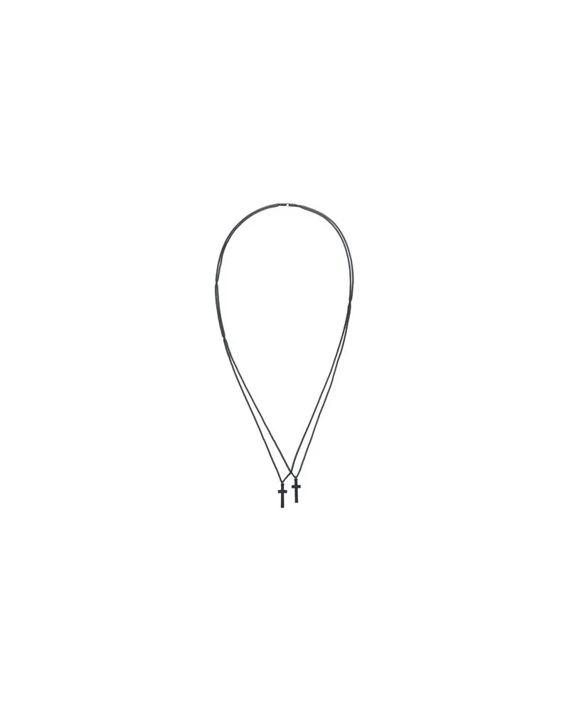 Dsquared2 SCHMUCK und UHREN - Halskettenauf YOOX.COM Schwarz