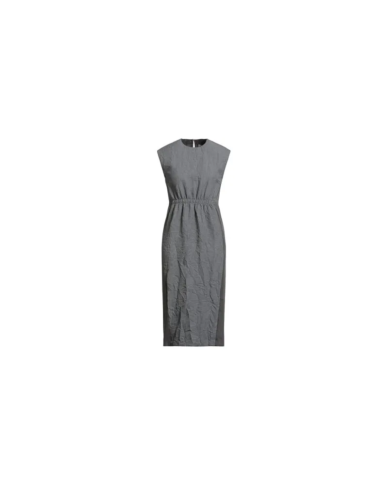 TELA KLEIDER - Midi-Kleiderauf YOOX.COM Grau