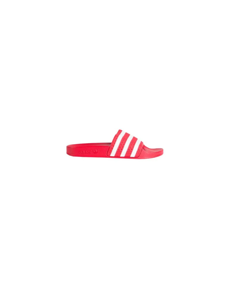 adidas ADILETTE SLIDES  - SCHUHE - Sandalenauf YOOX.COM Rot
