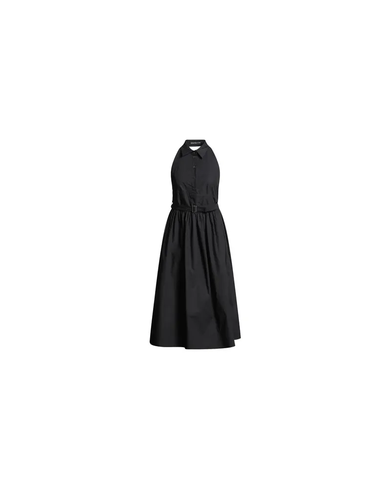Department 5 KLEIDER - Midi-Kleiderauf YOOX.COM Schwarz