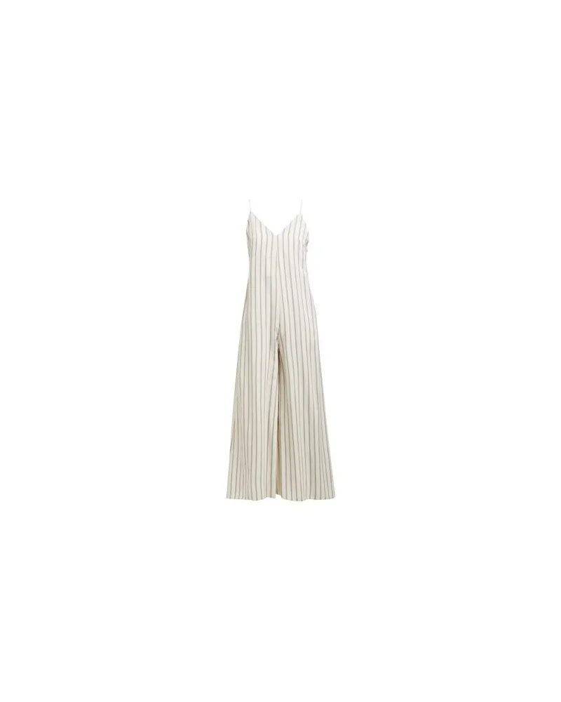 Dondup OVERALLS - Jumpsuitsauf YOOX.COM Cremeweiß