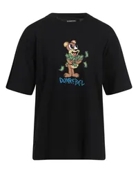 DOMREBEL T-shirts Schwarz