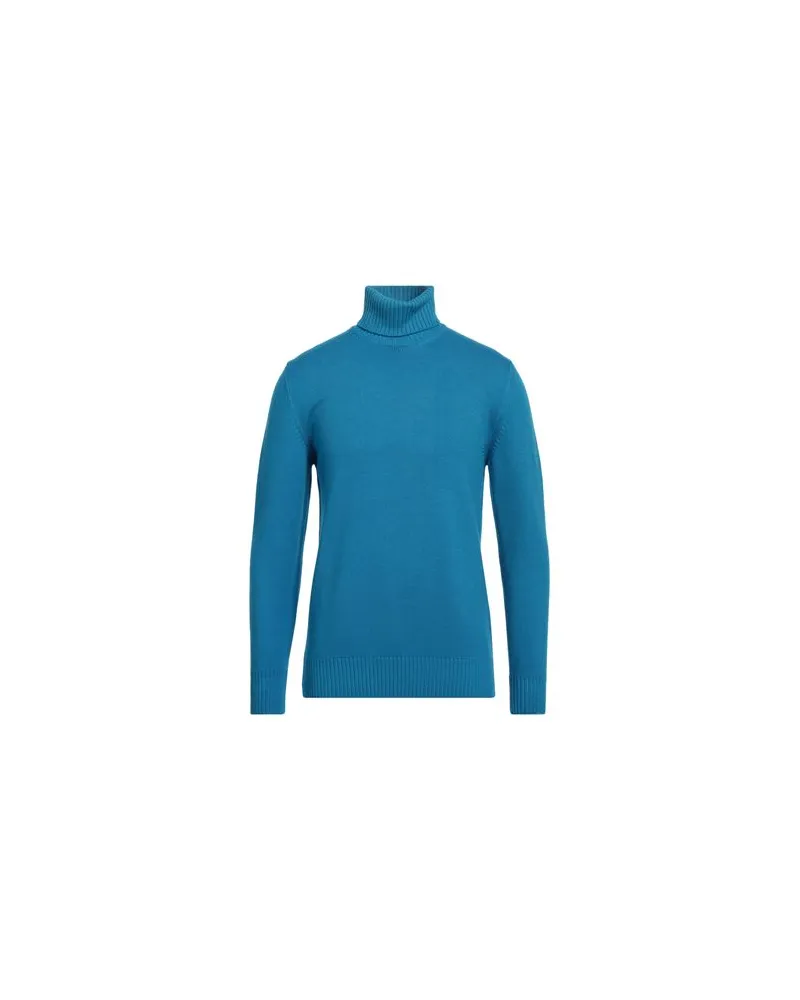 Altea STRICKWAREN - Rollkragenpulloverauf YOOX.COM Azurblau