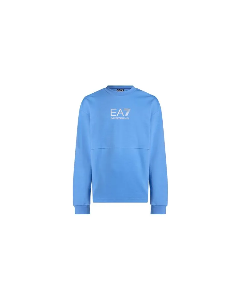 EA7 TOPS - Sweatshirtsauf YOOX.COM Azurblau