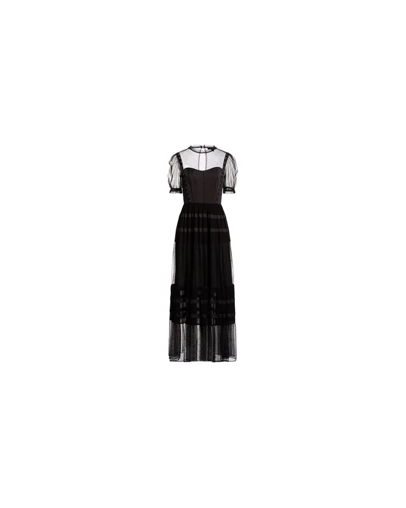 AllSaints KLEIDER - Maxi-Kleiderauf YOOX.COM Schwarz