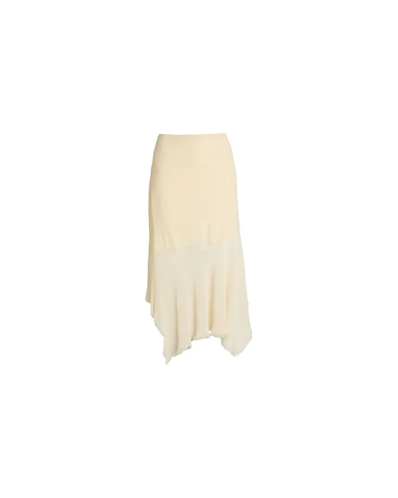 Acne Studios HOSEN & RÖCKE - Midi-Röckeauf YOOX.COM Cremeweiß