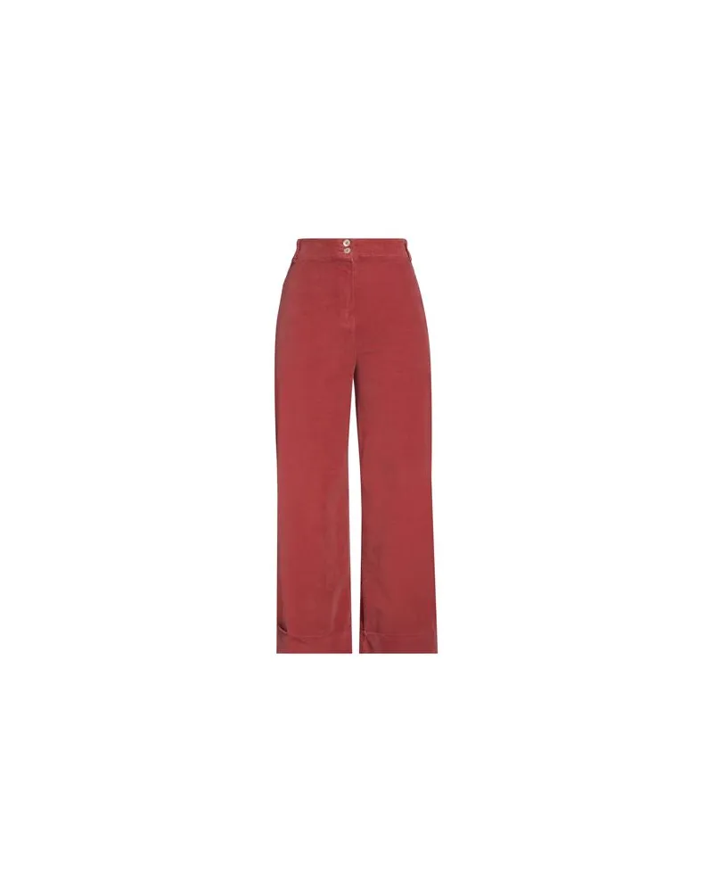 Alessia Santi HOSEN & RÖCKE - Hosenauf YOOX.COM Rostrot