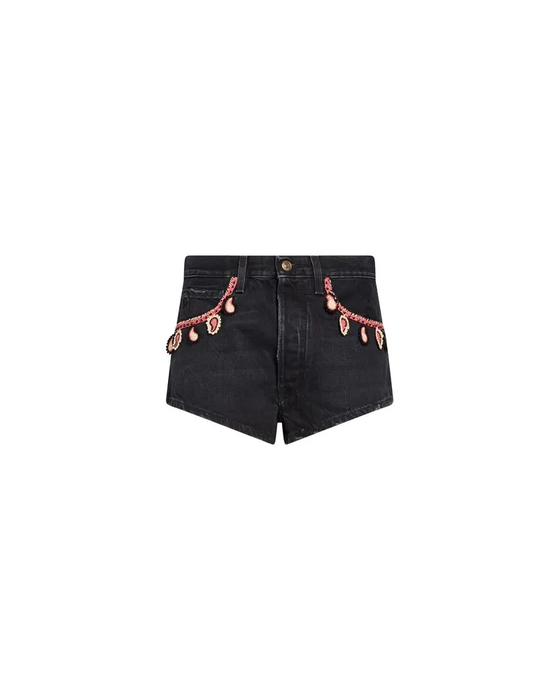 Alanui HOSEN & RÖCKE - Jeansshortsauf YOOX.COM Braungrau