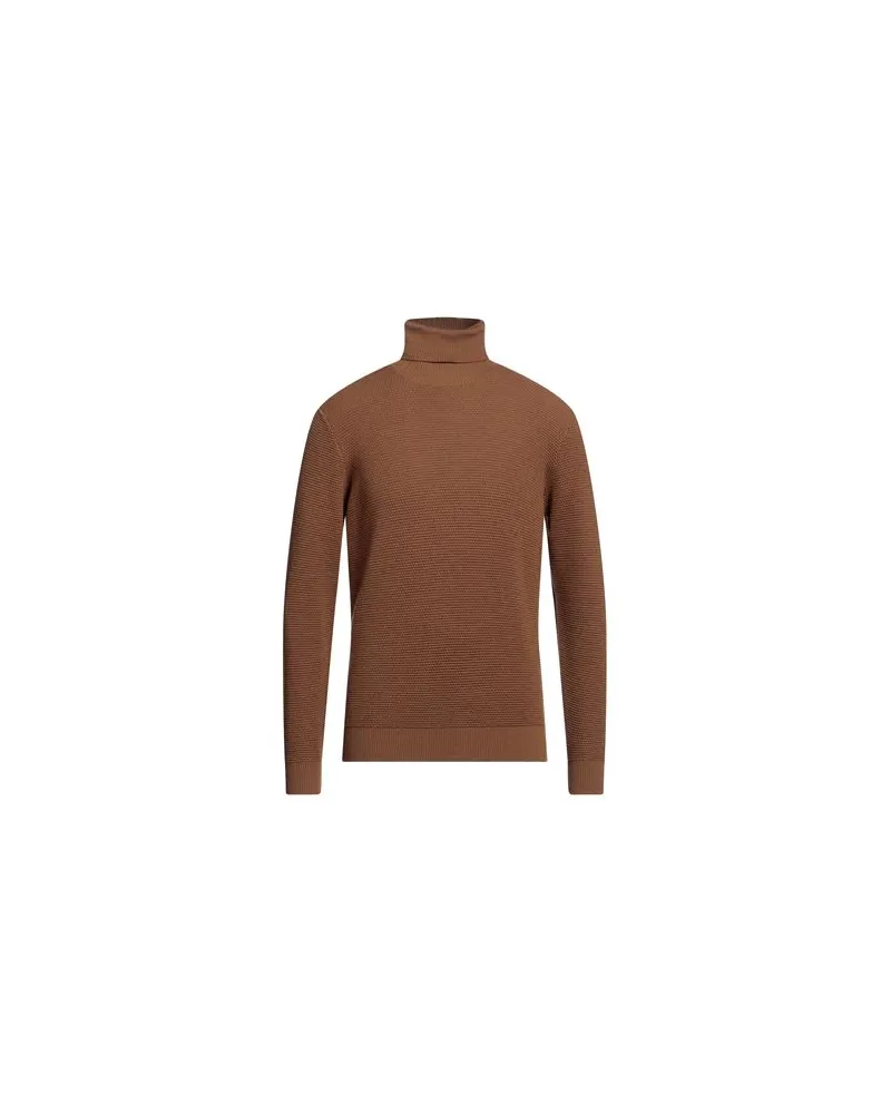 Filippo de Laurentiis STRICKWAREN - Rollkragenpulloverauf YOOX.COM Braun