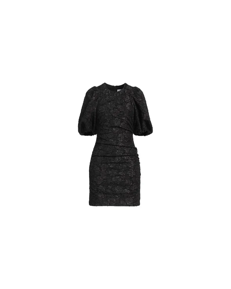 Ganni KLEIDER - Mini-Kleiderauf YOOX.COM Schwarz