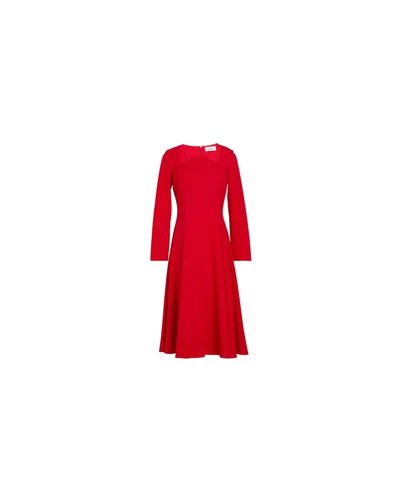 MEIMEIJ KLEIDER - Midi-Kleiderauf YOOX.COM Rot