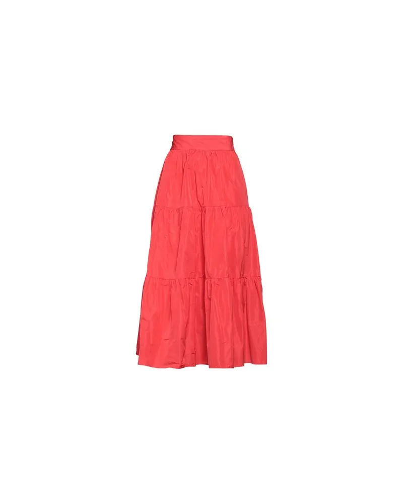Liu Jo HOSEN & RÖCKE - Midi-Röckeauf YOOX.COM Tomatenrot