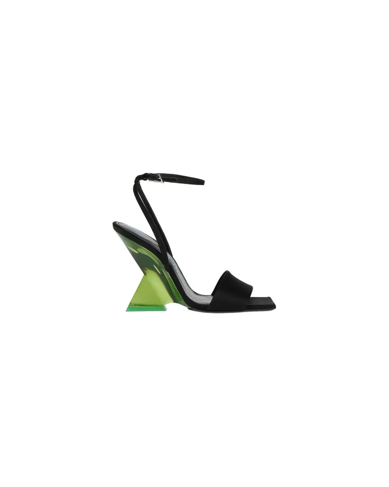ATTICO SCHUHE - Sandalenauf YOOX.COM Schwarz