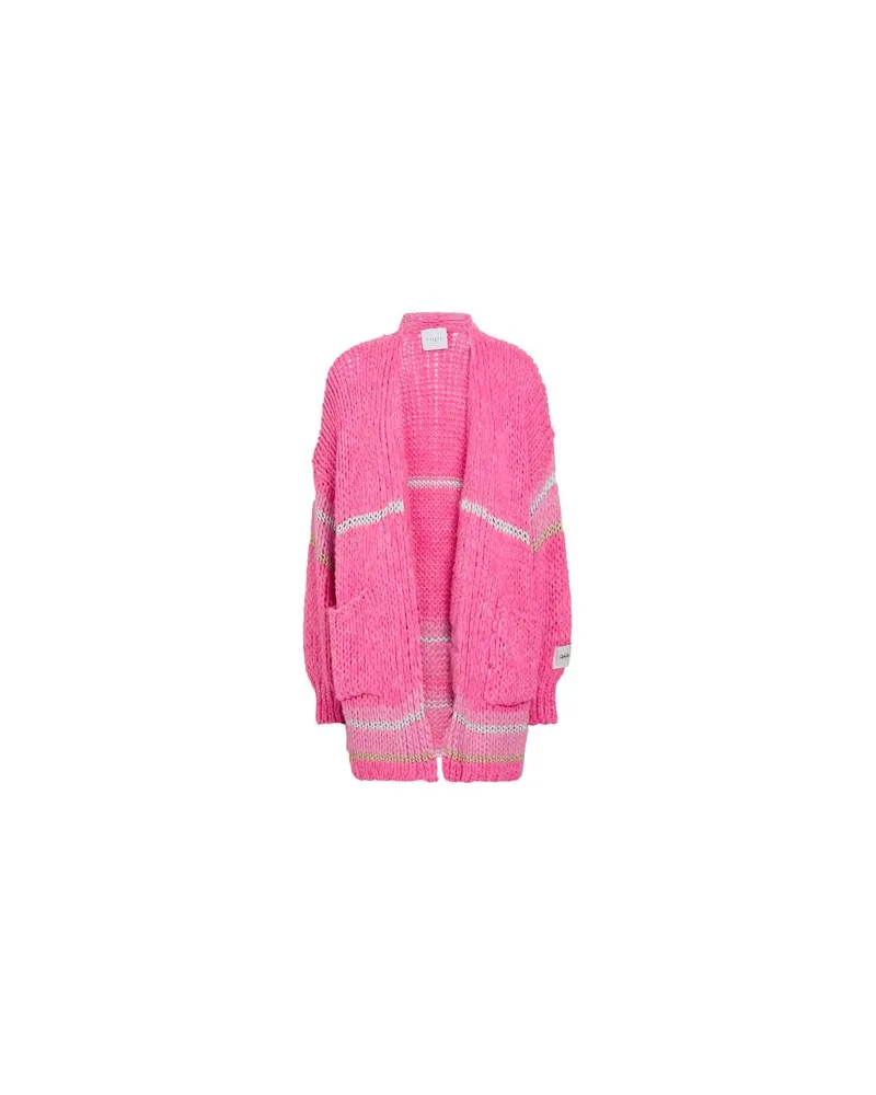 Gaëlle Bonheur STRICKWAREN - Strickjackenauf YOOX.COM Fuchsia