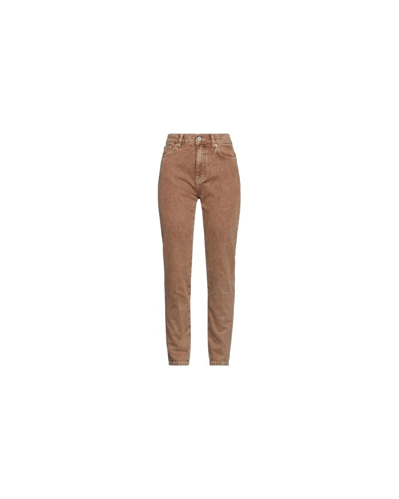 Actitude by Twinset HOSEN & RÖCKE - Jeanshosenauf YOOX.COM Rostrot