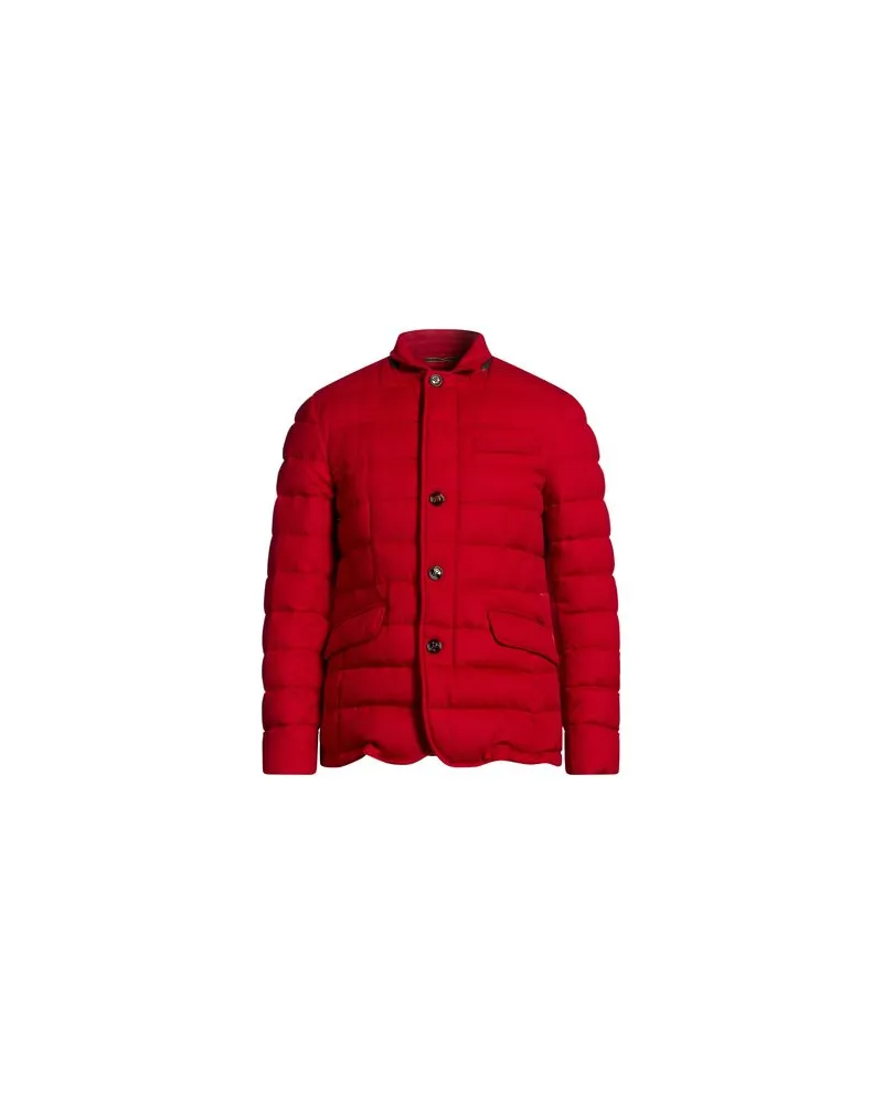 MOORER JACKEN & MÄNTEL - Pufferjacken & Daunenjackenauf YOOX.COM Rot
