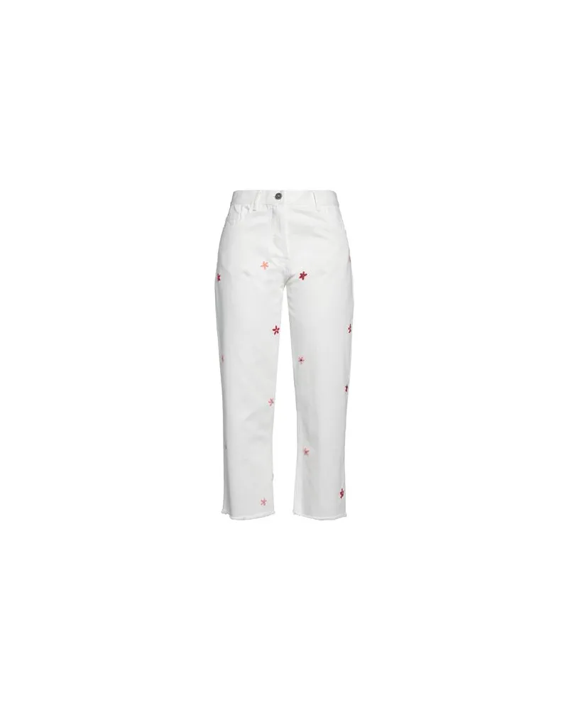 Front Street 8 HOSEN & RÖCKE - Jeanshosenauf YOOX.COM Weiß
