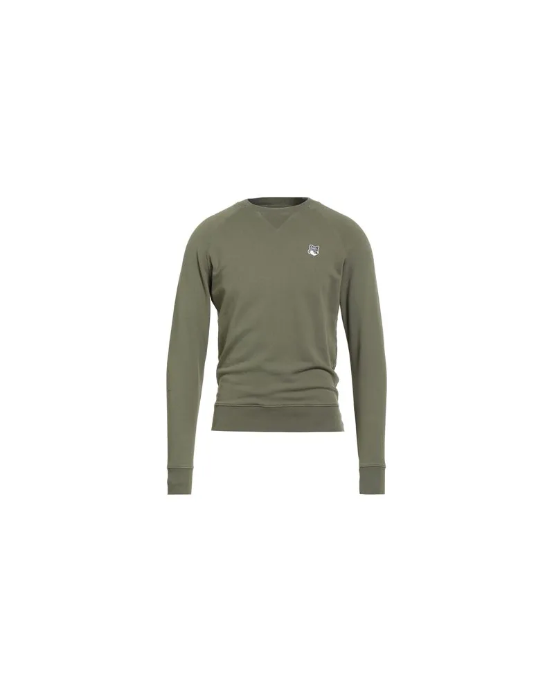 Kitsuné TOPS - Sweatshirtsauf YOOX.COM Militärgrün