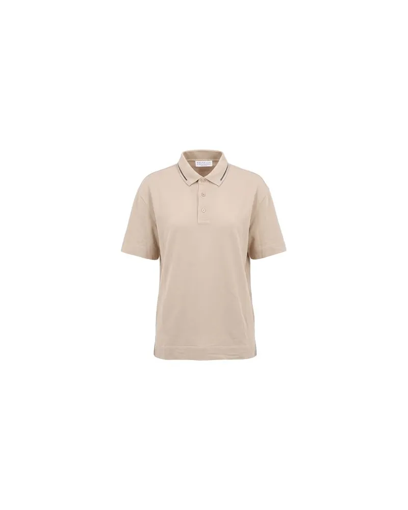 Brunello Cucinelli TOPS - Poloshirtsauf YOOX.COM Elfenbein
